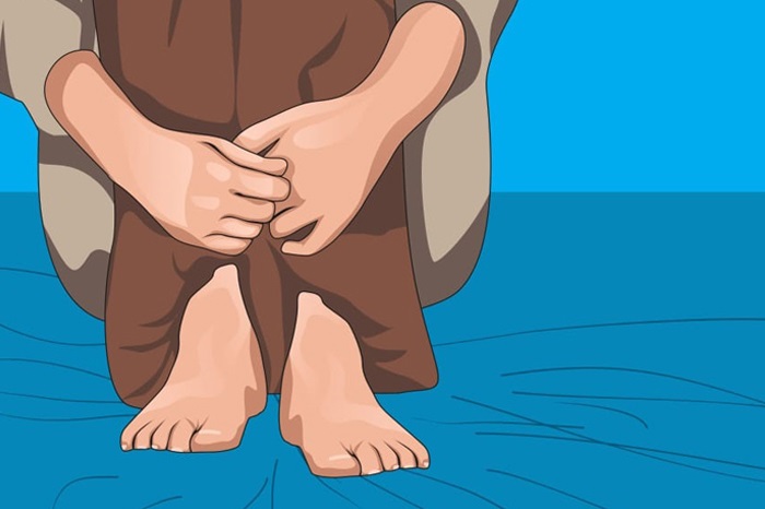 seorang anak perempuan Disiksa Ayahnya di Surabaya. (Dok. Sapulangit Media Center/M. RIfai Azhari)