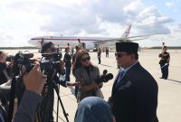 Presiden  Prabowo Subianto resmi mengakhiri lawatan kerjanya ke empat negara sahabat dan kembali ke Tanah Air, (Dok. Tim Media Prabowo)