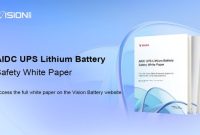 AIDC UPS lithium battery safety insights for high-density computing scenarios